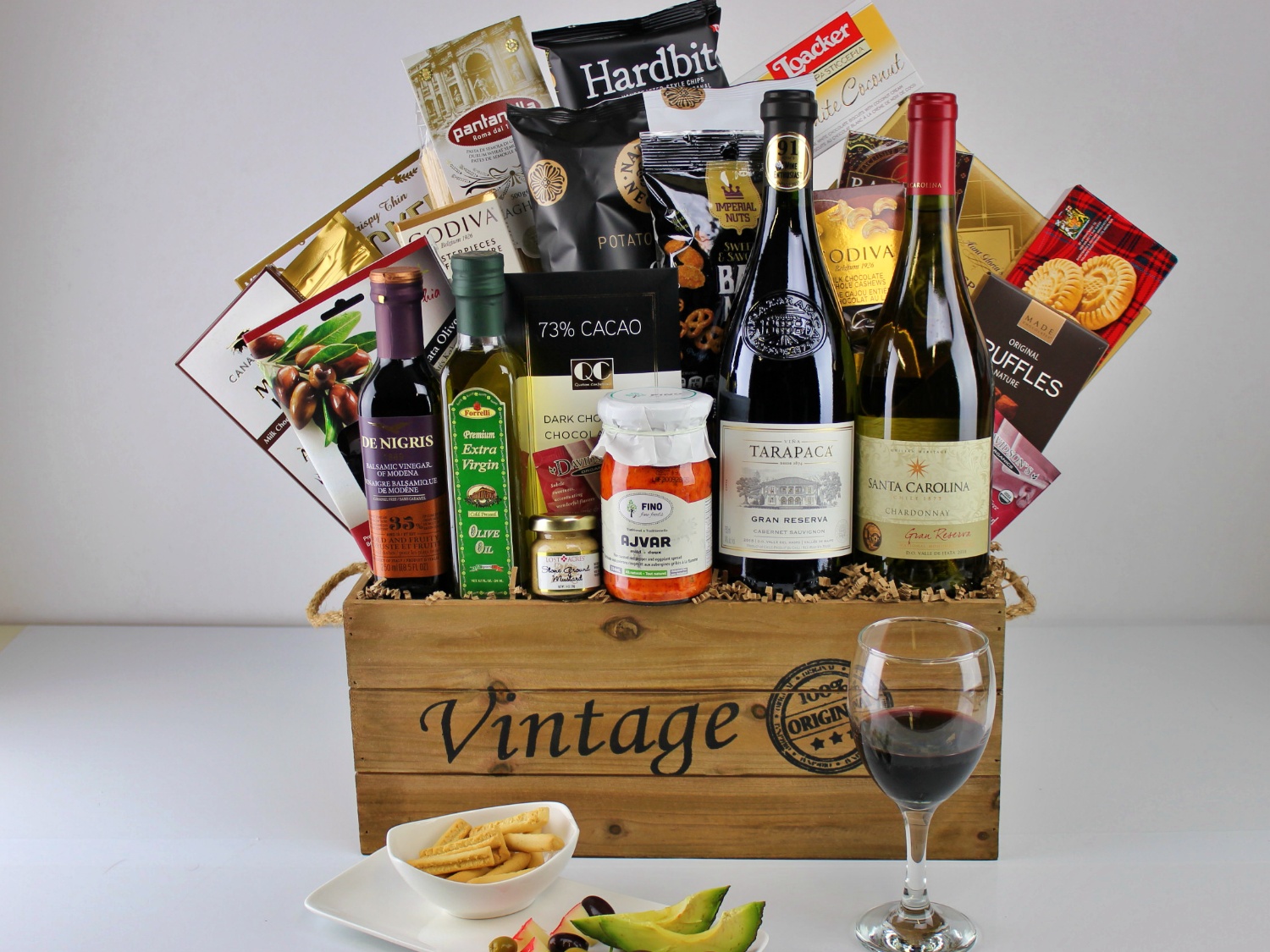 Vintage Anniversary Gift Baskets