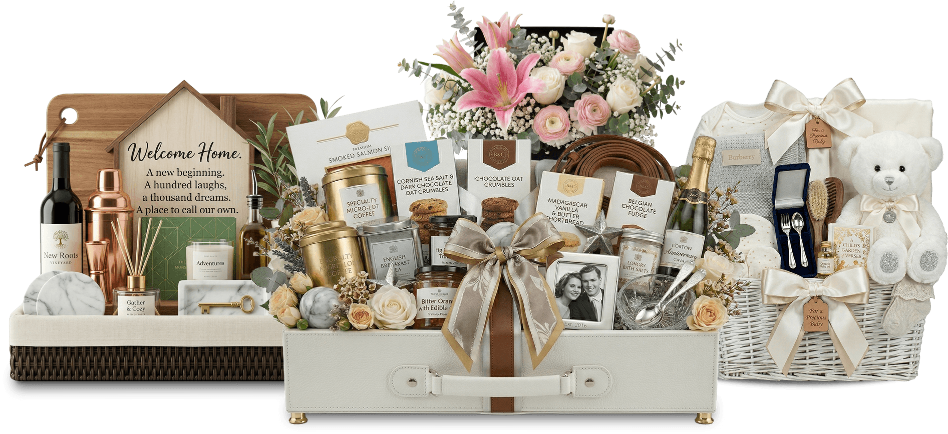 Gift baskets and flower shop in Birlington