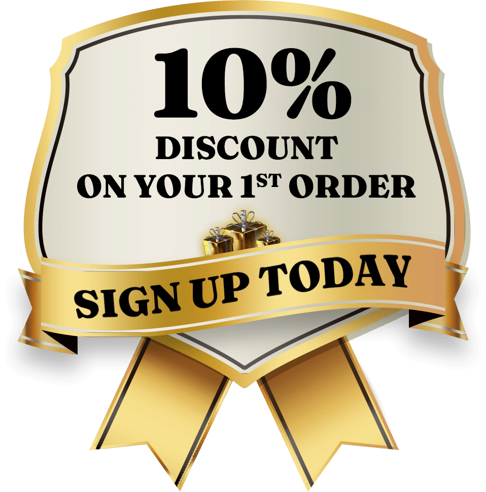 10 percent off on first order