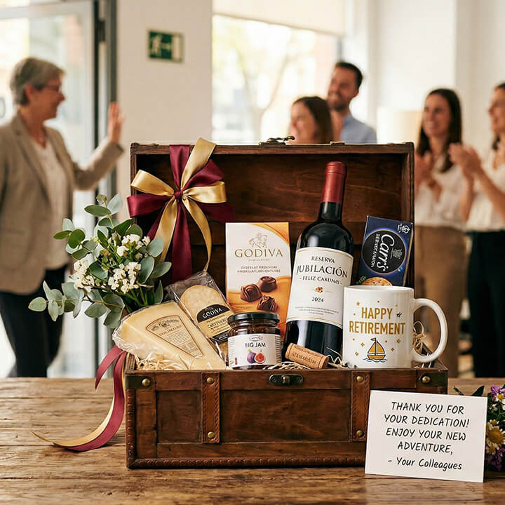 RETIREMENT GIFT BASKETS